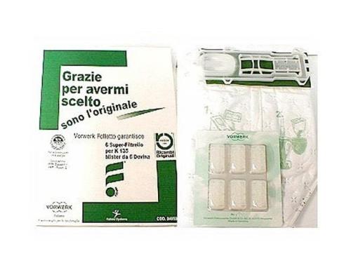 Sacchetti 135 / 136 - ORIGINALI Vorwerk + Profumini Vorwerk